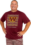 Zubaz NFL Men's Team Graphic T-Shirt - Bold Game Day Style officially