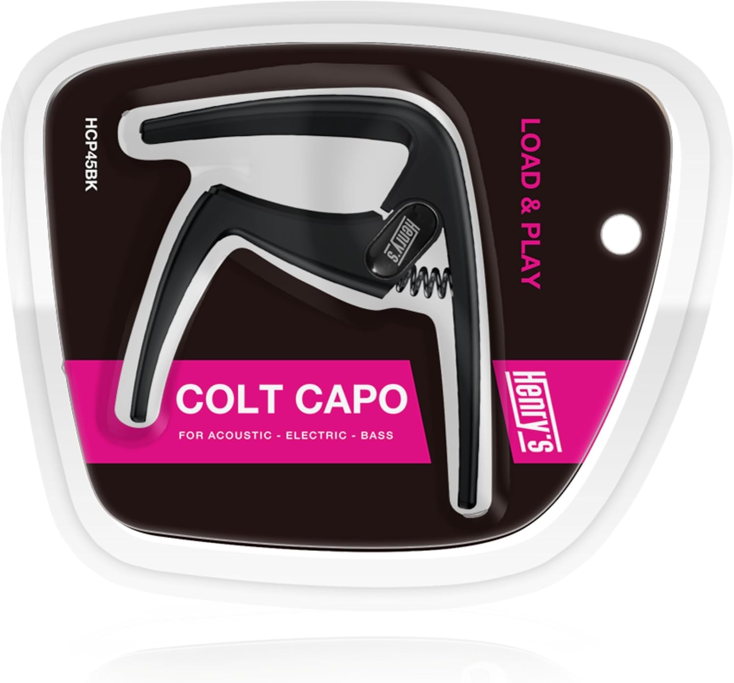 Henry's Quick-Change Guitar Capo - Effortless Tune Shift