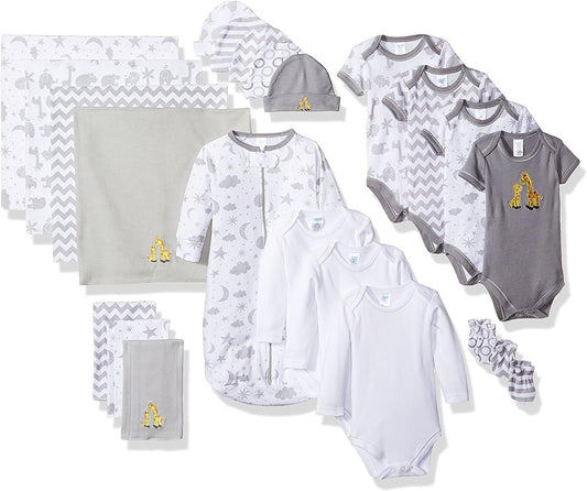 23-Piece Layette Set for Newborns - Spasilk Bliss
