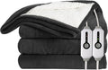 Electric Heated Blanket King Size with Microplush Cover for Comfort