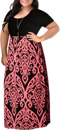 Plus Size Maxi Dresses for Curvy Women Chevron Print 14-26