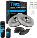 TRQ Front Brake Pad & Rotor Kit for 1998-2002 Honda Accord