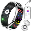 Smart Ring for Women Men with Color Screen - Fitness & Health Tracker