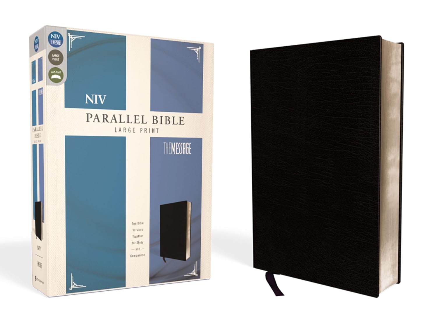 NIV The Message Parallel Bible Large Print for Study and Comparison