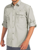 Men's Sun Protection Fishing Shirt UPF 50+ - Lightweight (Style VN2F)
