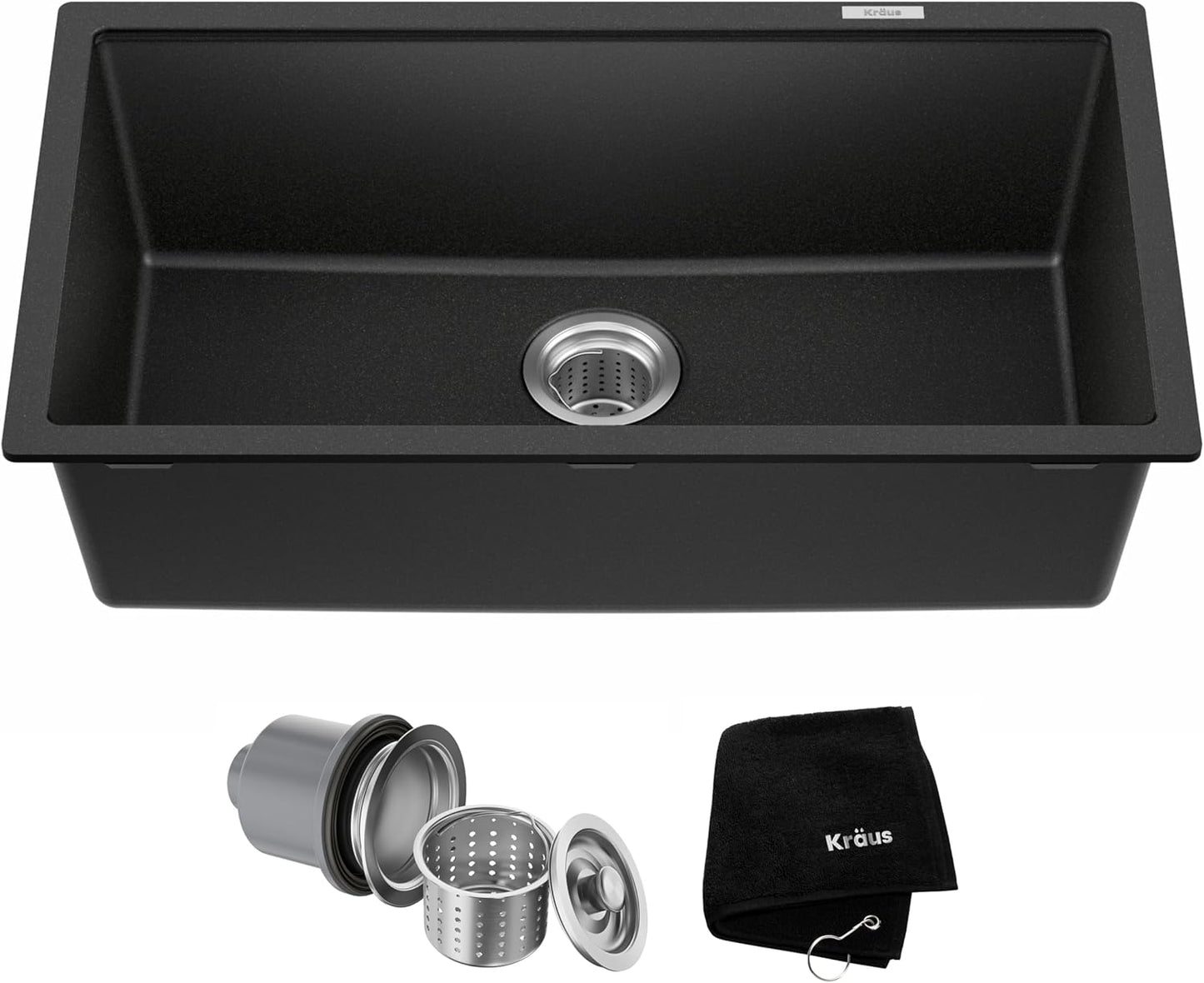 KRAUS Quarza 31-inch Undermount Single Bowl Granite Sink Review