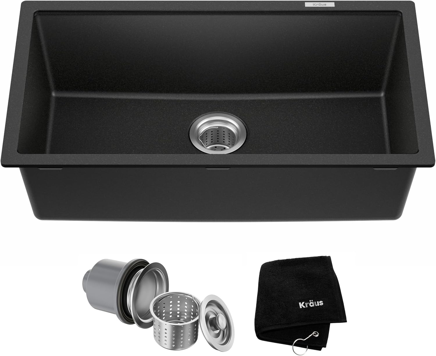 KRAUS Quarza 31-inch Undermount Single Bowl Granite Sink Review