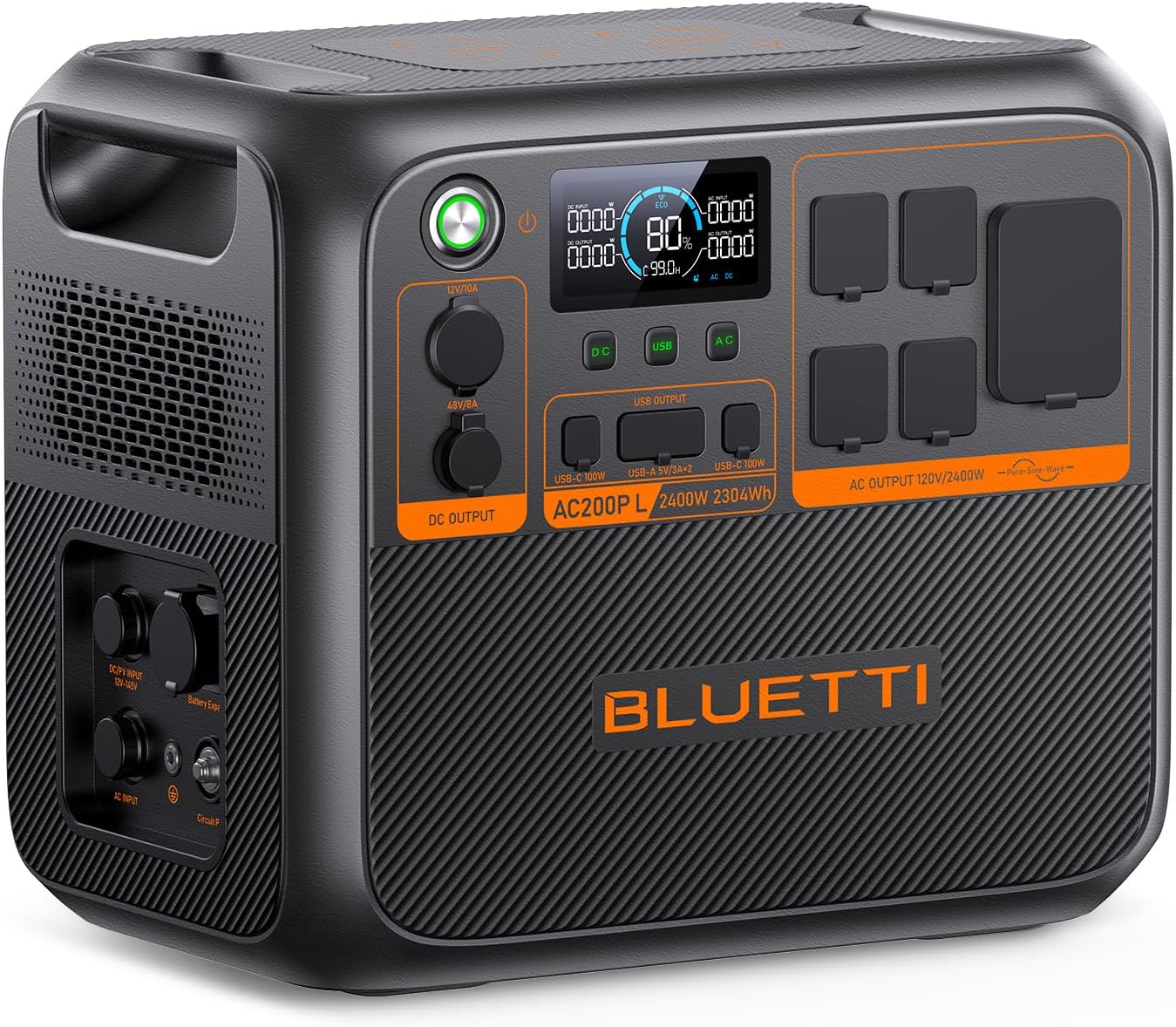 BLUETTI AC200PL Portable Power Station for RV and Camping