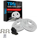 Front Semi-Metallic Brake Pad & Rotor Kit for 2002-2006 Camry