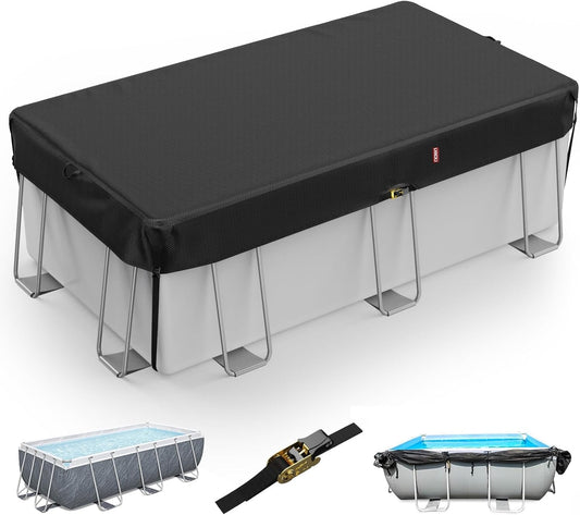 LXKCKJ 12x18 FT Pool Cover for Above Ground Pool Protection