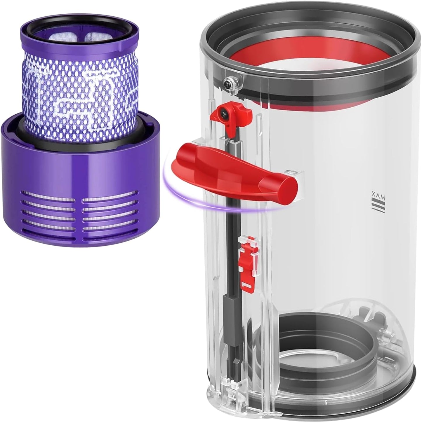 Dyson V10 Upgrade: BYOFI Dust Bin + HEPA Filter