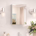 Bathroom Mirror with Storage 14x18 Recessed - Lightweight, Rustproof