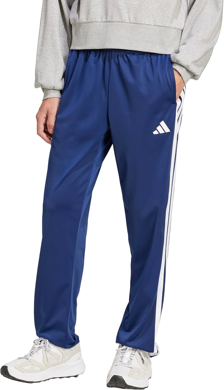 adidas Mens 3-Stripes Tricot Open Hem Track Pants Review