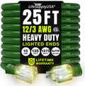 25ft Sturdy Extension Cord for Reliable Indoor and Outdoor Power