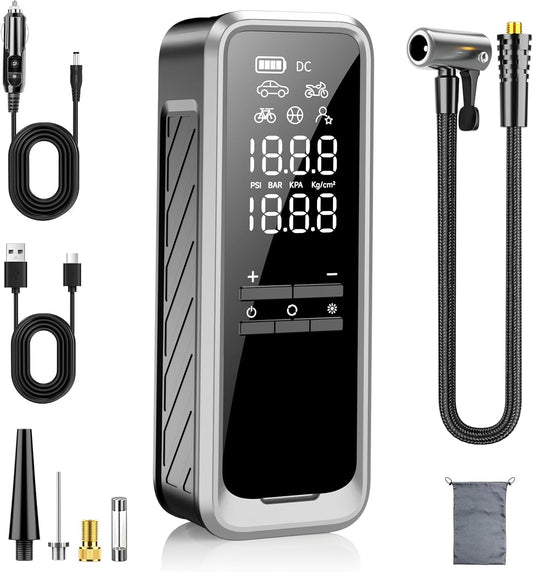 Portable Tire Inflator - Quick 150 PSI Pump
