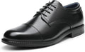 Bruno Marc Men's Dress Oxford Shoes Classic Cap Toe - Comfortable add