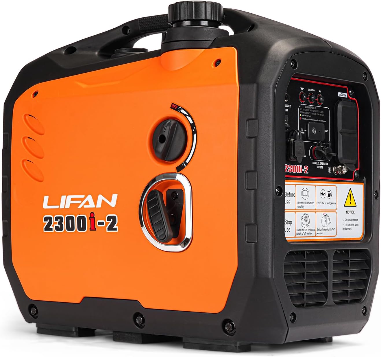 LIFAN 2300W Gasoline Inverter Generator for Home & Camping