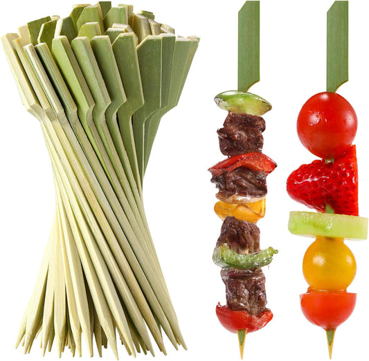 200-Pack 6 Bamboo Skewers: Perfect for BBQ & Appetizers