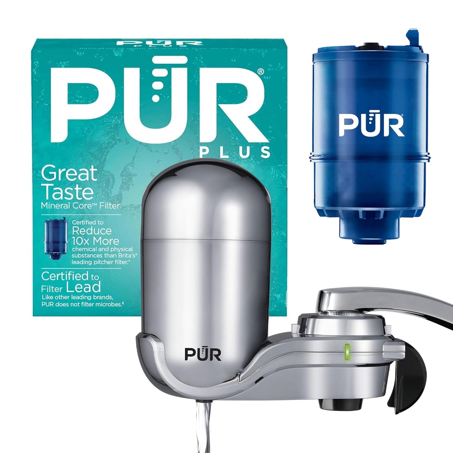 PUR PLUS Vertical Faucet Mount Water Filtration System Review