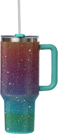 Grenada 40oz Rhinestone Tumbler with Handle - Premium Insulated Bling