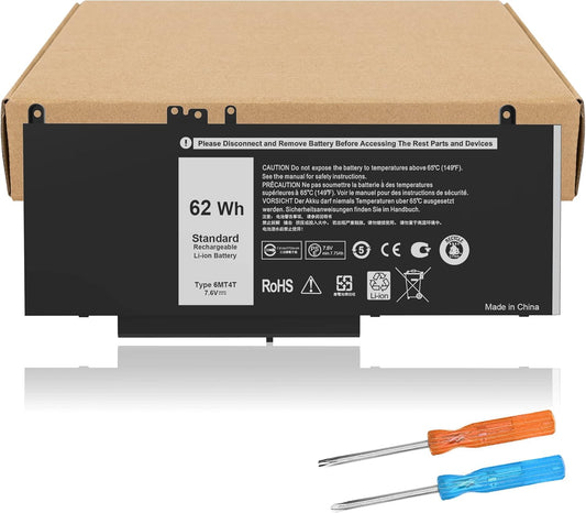 6MT4T Battery Replacement for Dell Latitude E5470 E5570 Series