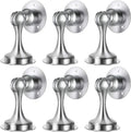WINONLY Magnetic Door Stopper Stainless Steel - Heavy Duty Hold