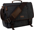 VASCHY Messenger Bag for Men and Women - Durable 15.6in Laptop Satchel