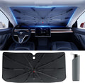 DMJN Car Windshield Sun Shade for Maximum UV Protection and Cooling