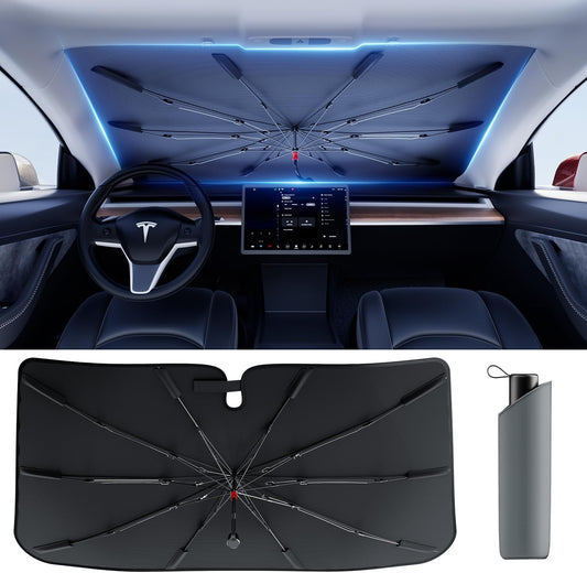 DMJN Umbrella Windshield Sun Shade - Ultimate UV Protection