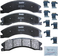Bendix Priority1 CFC1565A Ceramic Disc Brake Pad Set - Quiet, OE Fit