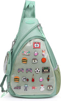 Oxford Ita Bag Kawaii Pin Display Chest Pack Medium - Cute Display