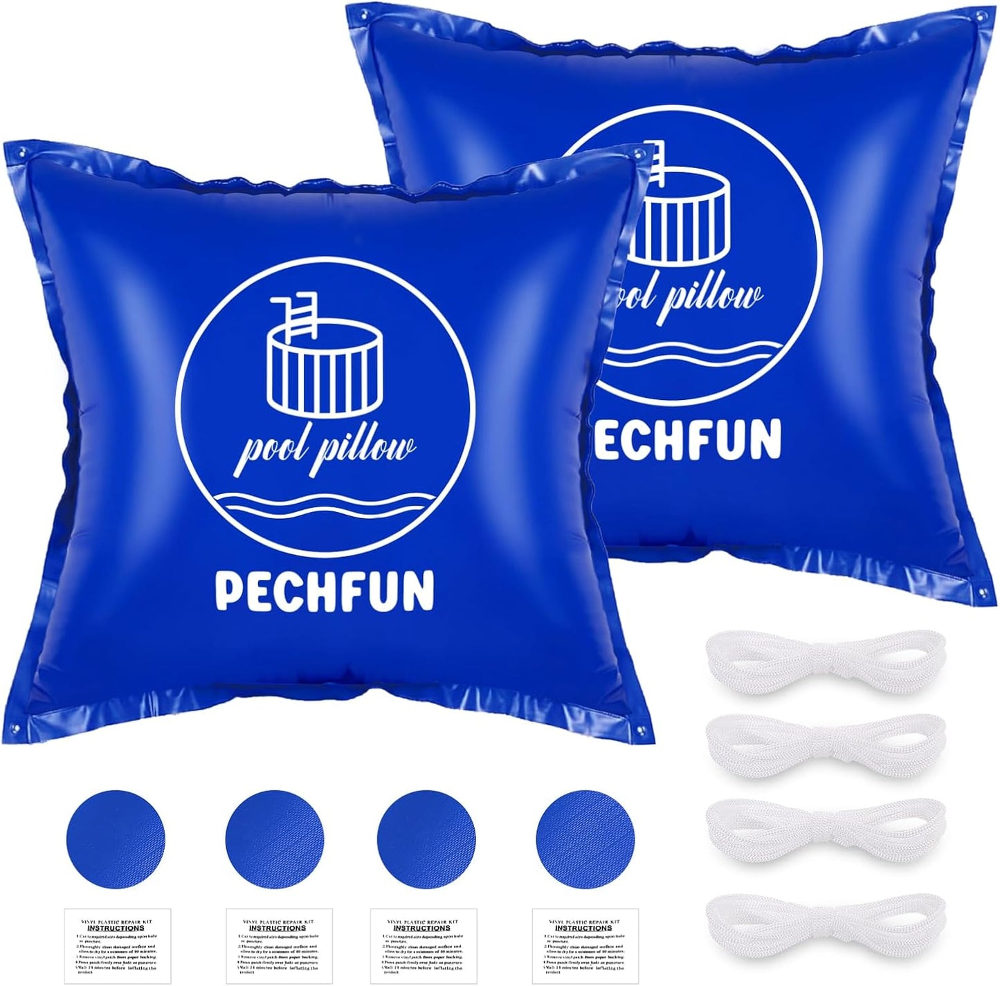 Pool Pillows for Above Ground Pools - Winter Protection 2 Pack