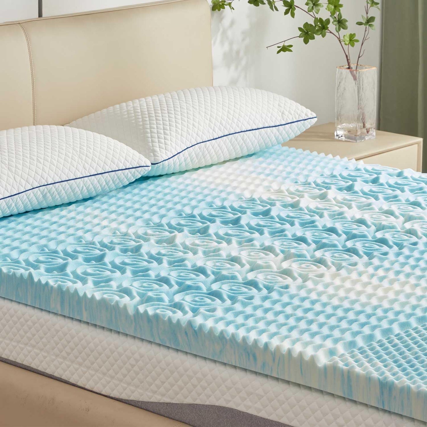 SINWEEK 2 Inch Mattress Topper for Ultimate Comfort and Support