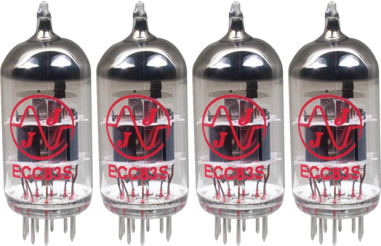 12AX7 / ECC83 Preamp Tubes - JJ Electronics Package of 4
