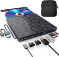 Ultra-Slim CD/DVD Drive: Portable 8-in-1 USB 3.0