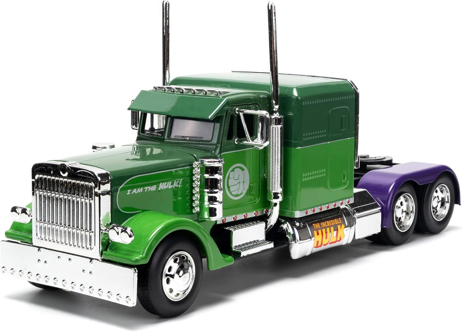 Jada 1:24 Die-Cast Hulk Rig Marvel Collectible