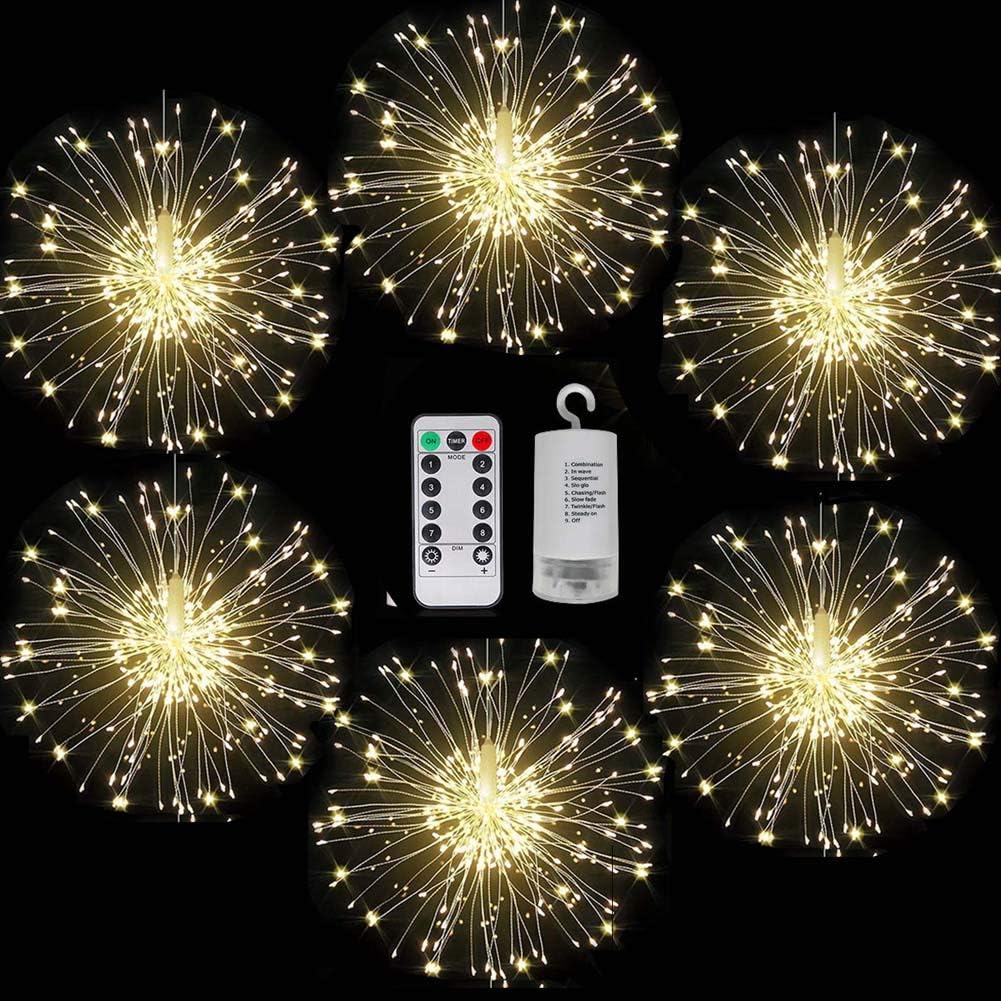 Firework Lights LED Copper Wire String Lights for Parties