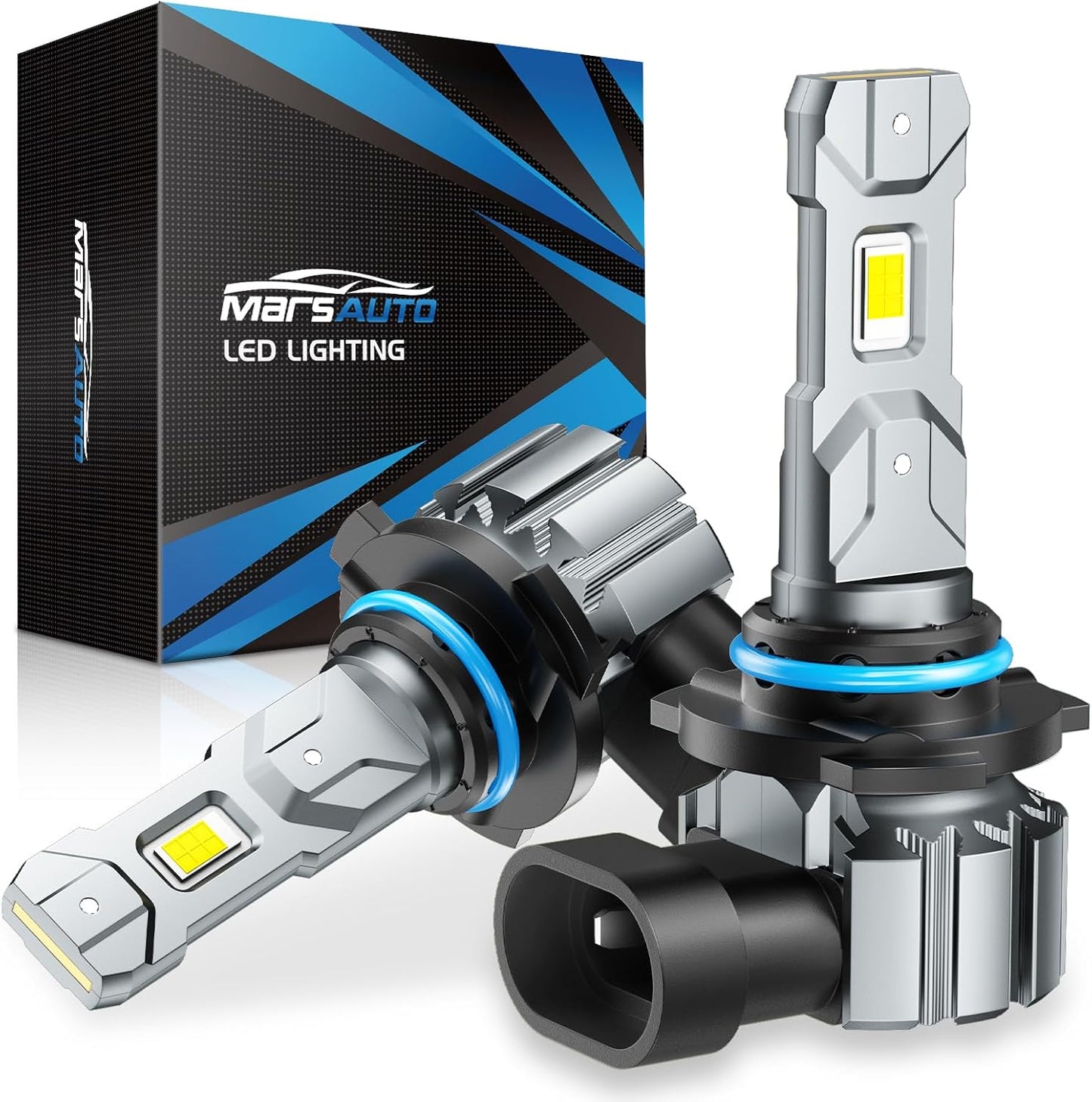 Marsauto 9005 Bulbs: 24000LM High Brightness for Safety