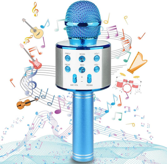 Ranphykx Bluetooth Karaoke Mic - Perfect Kid's Gift 
