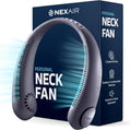 Portable Neck Fan 3-Speed Rechargeable Bladeless Neck Fan - Wearable