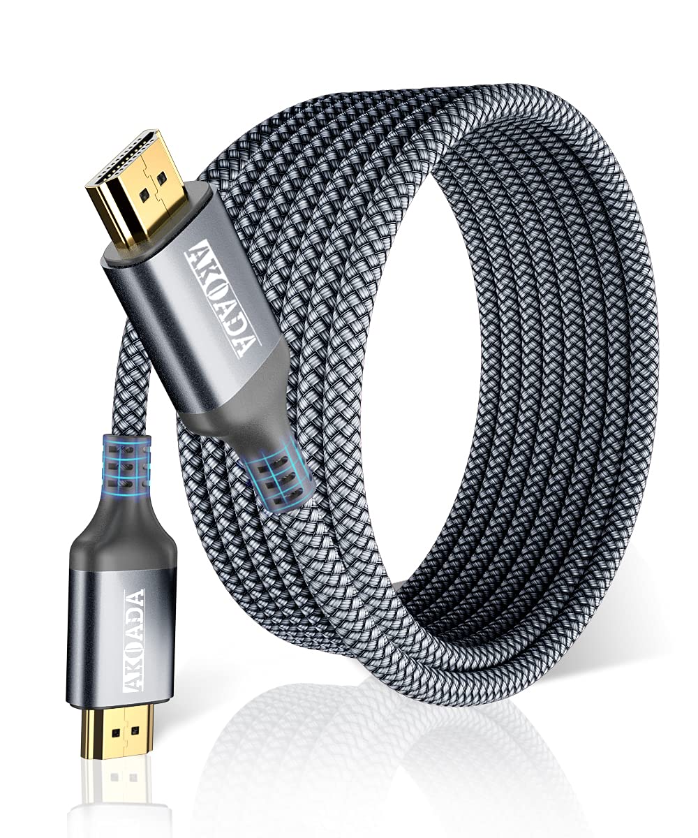 AkoaDa 15FT 4K HDMI Cable - Ultra HD 18Gbps Speed