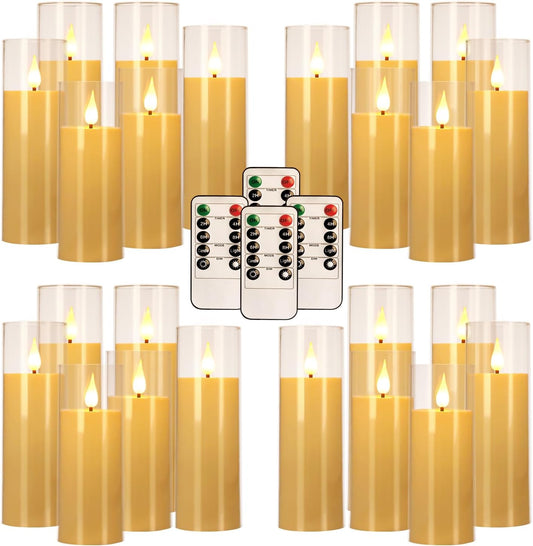 24 Pack LED Flameless Candles Set for Home Decor and More