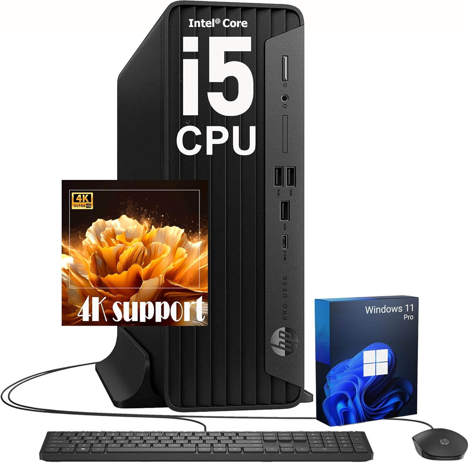 HP ProDesk Small SFF Desktop with Intel Core i5-12500 Processor