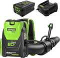 Greenworks 60V 550 CFM Brushless Backpack Blower - Powerful