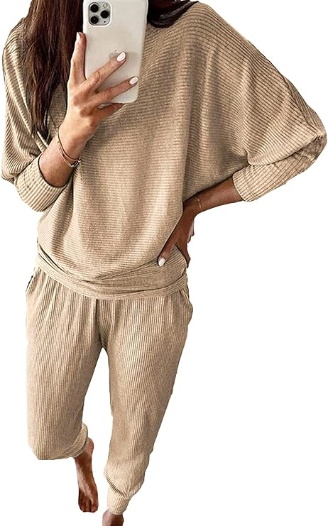 PRETTYGARDEN Women's Fashion Outfits 2 Piece Sweatsuit Set