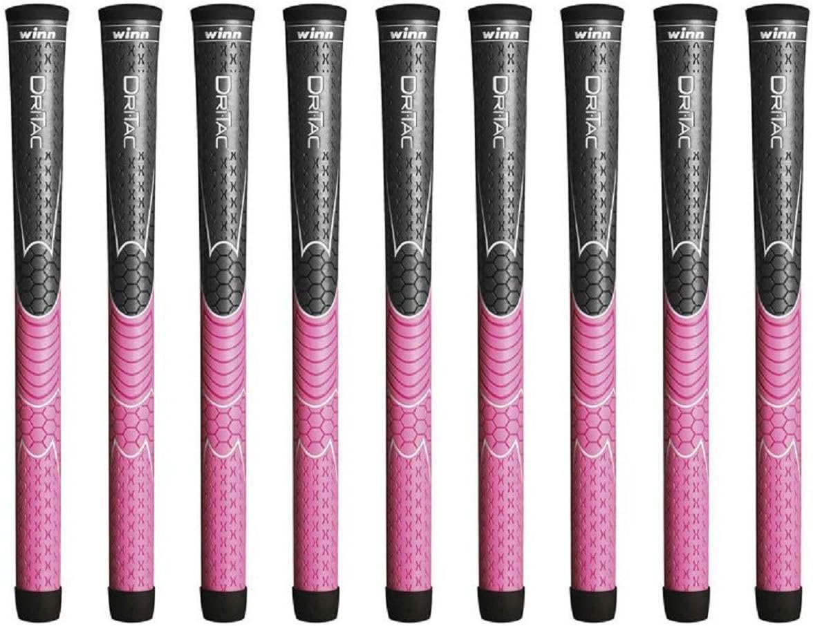 Winn Dri-Tac 9 Piece Golf Grip Bundle for Enhanced Performance