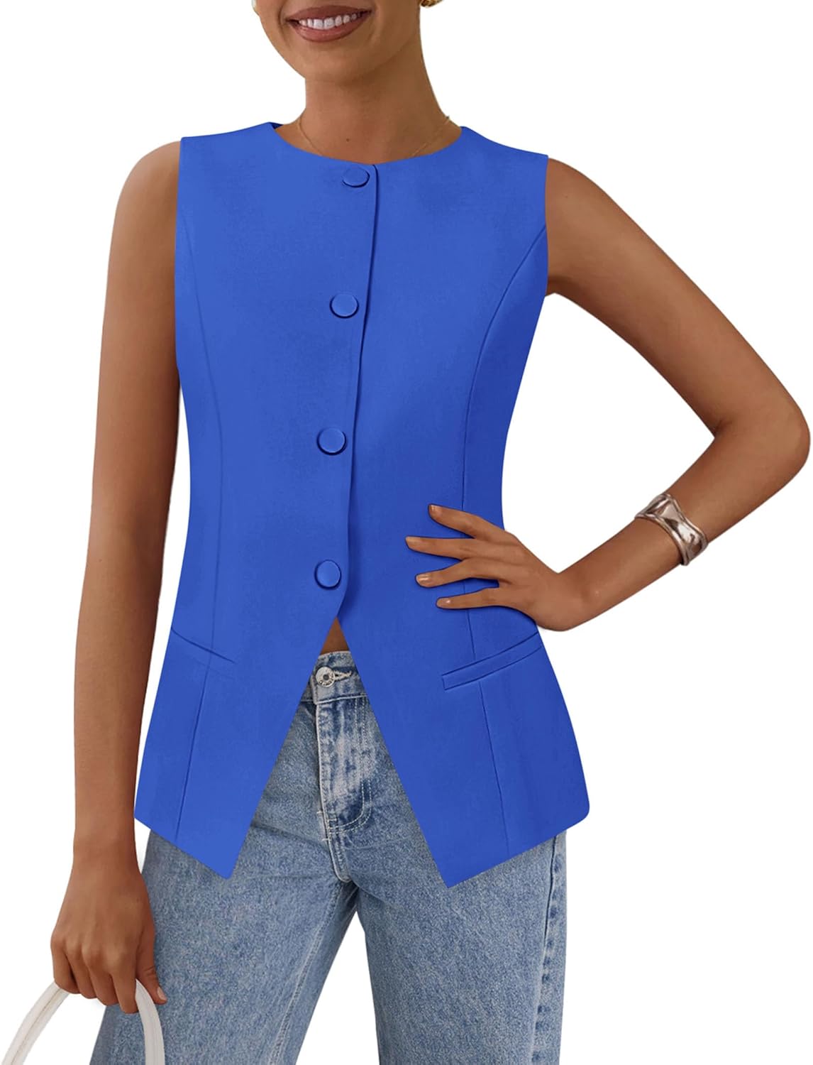 PRETTYGARDEN Women's Summer Suit Vest Tops for Stylish Looks