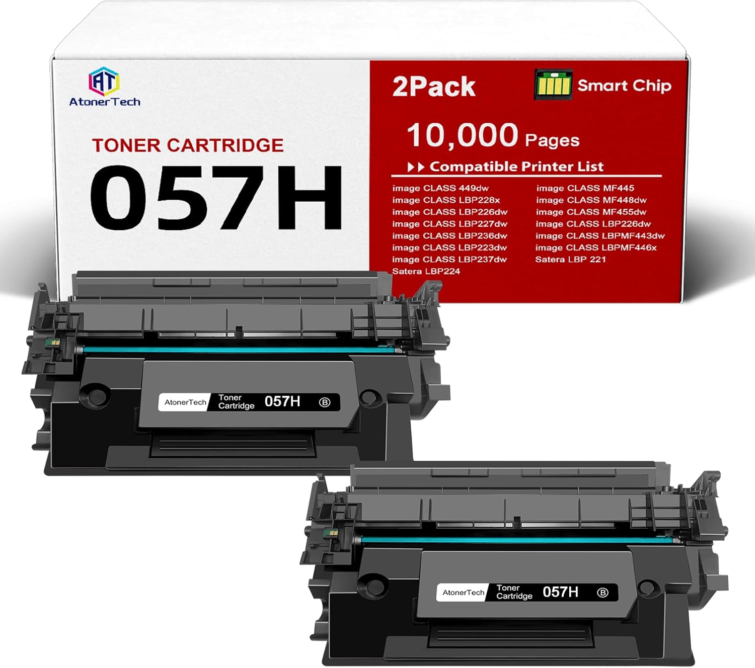 High Yield Black Toner Cartridge Compatible for Canon 057H/057