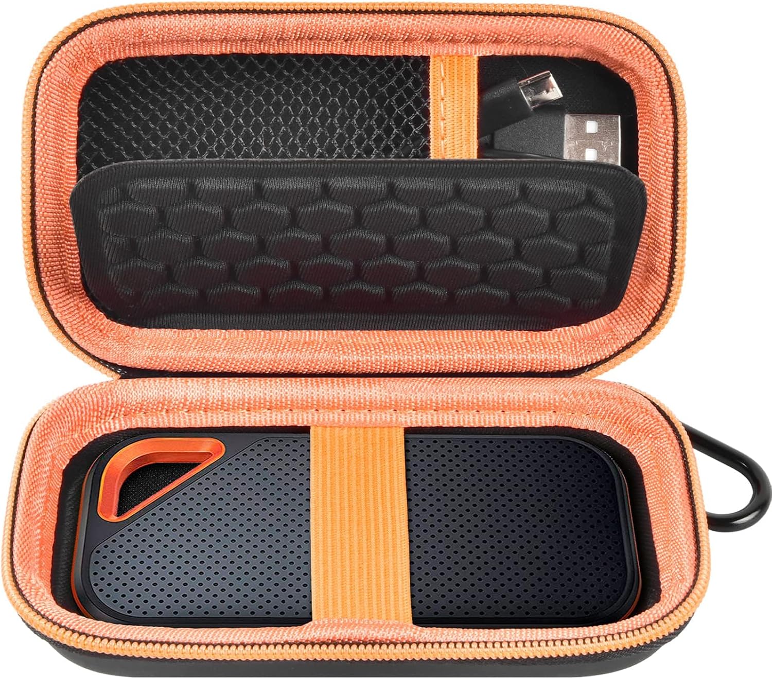 Durable Orange Hard Case for SSD Drives - GWCASE