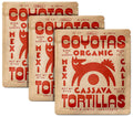 Coyotas Cassava Tortillas 12 x 3 Packs - Small 4 in Grain-Free